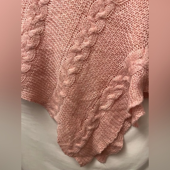 COPY - MOTHERHOOD MATERNITY BEAUTIFUL SOFT KNITTED SOFT PINK COVERUP PATTERN PO… - Picture 7 of 11